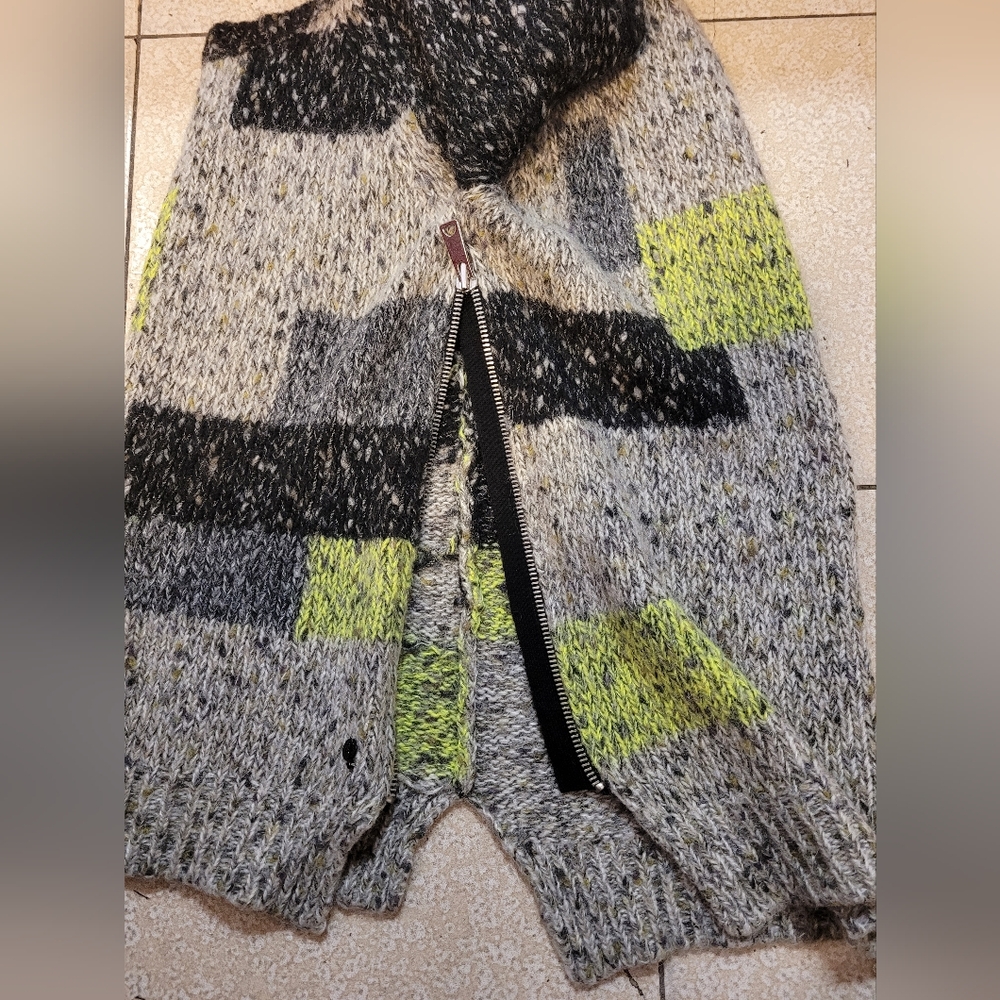 Scotch & Soda / MAISON SCOTH Designer Mohair Blend Knit with Side Zip A - Picture 9 of 12